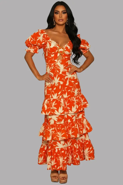 Vestido caída fluida