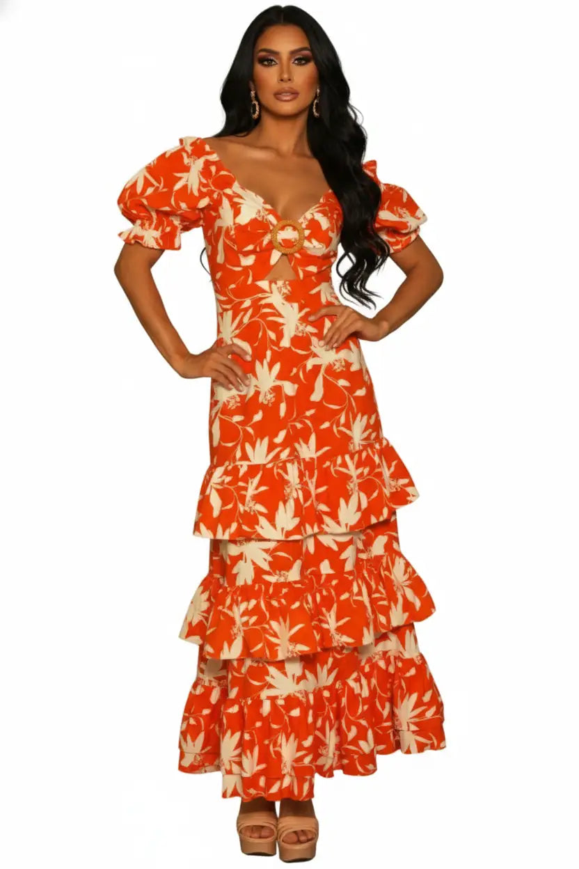 Vestido caída fluida