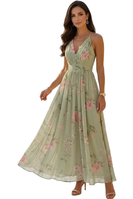Vestido color verde claro - Ref: DM4219 - 300