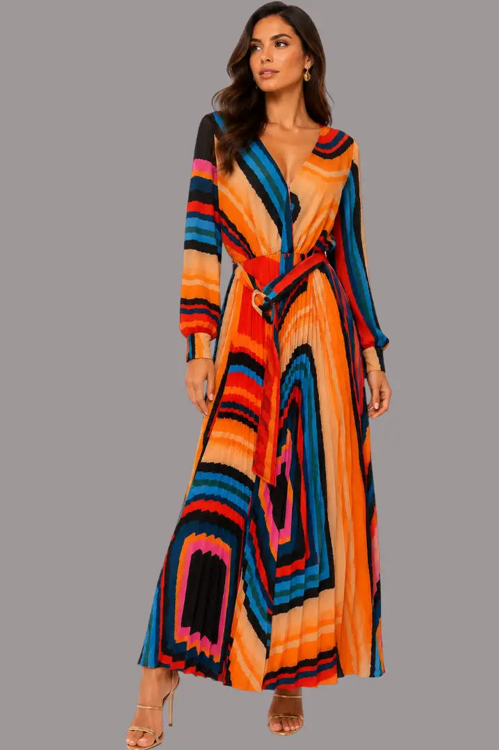 Vestido colorido - Ref: K88905-210