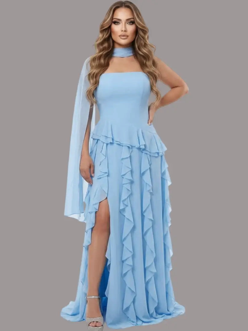 Vestido con boleros - Ref: MM24573-340