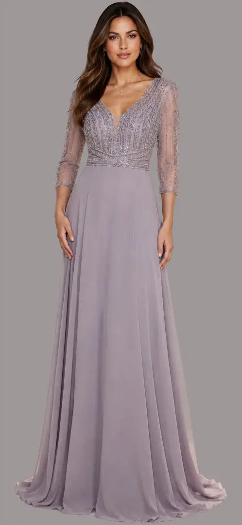 Vestido con bordados - Ref: N205-470