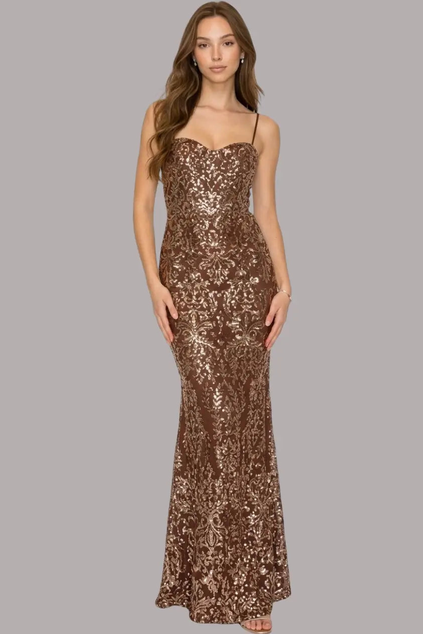Vestido con escote  - Ref: CD30160-310