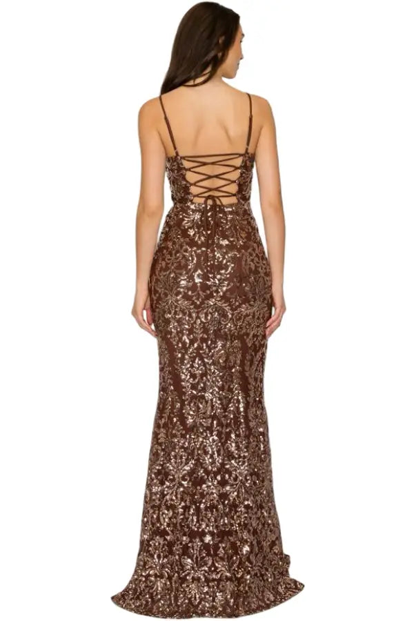 Vestido con escote  - Ref: CD30160-310