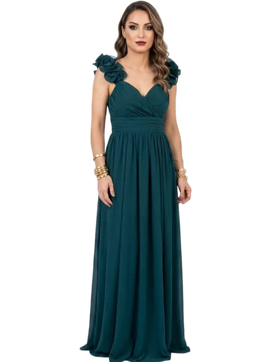 Vestido con tiritas - Ref: MF22787-320
