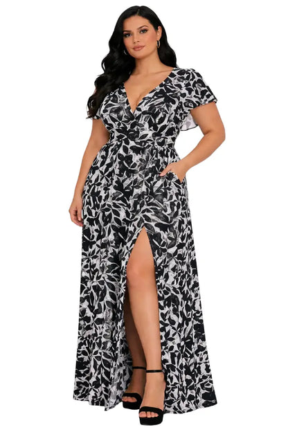 Vestido curvy para un atardecer - Ref: M21478-190