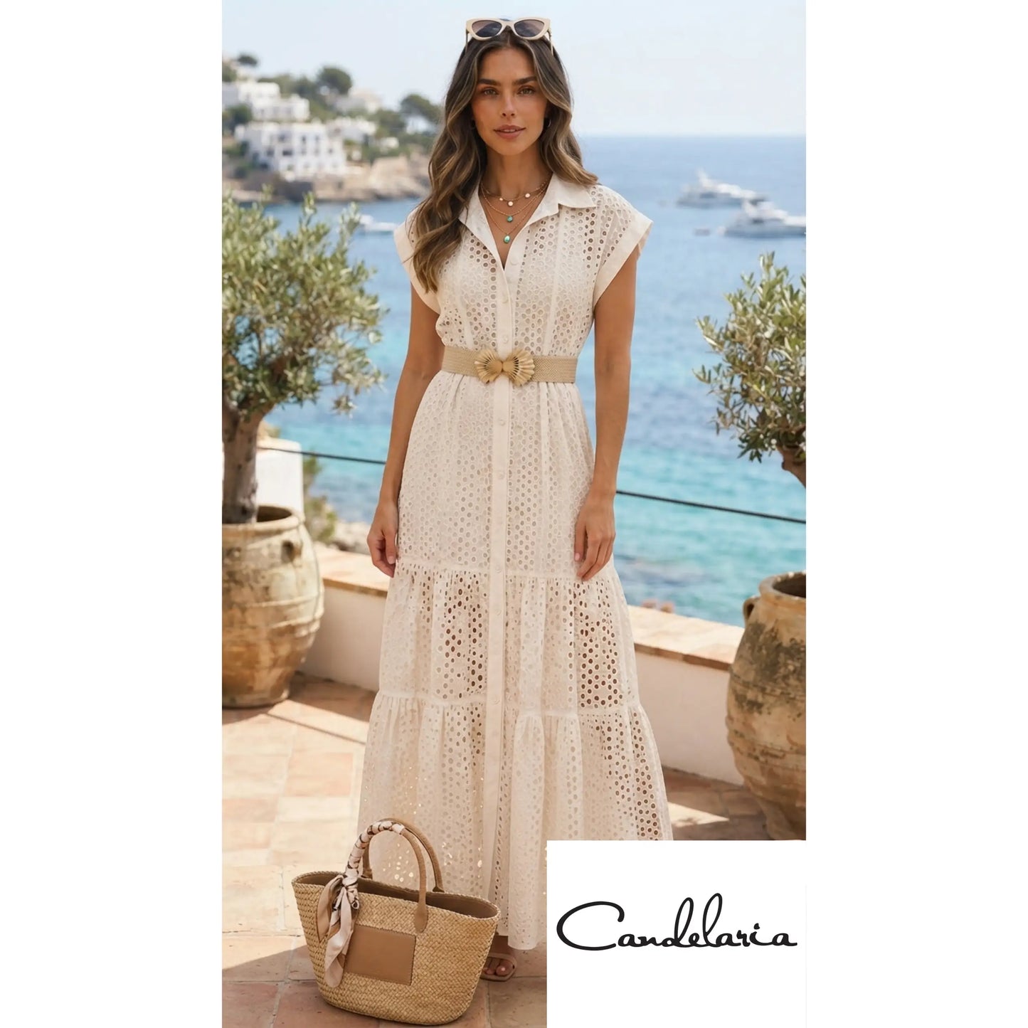 Vestido de verano para almuerzos - Ref: 1142617-220