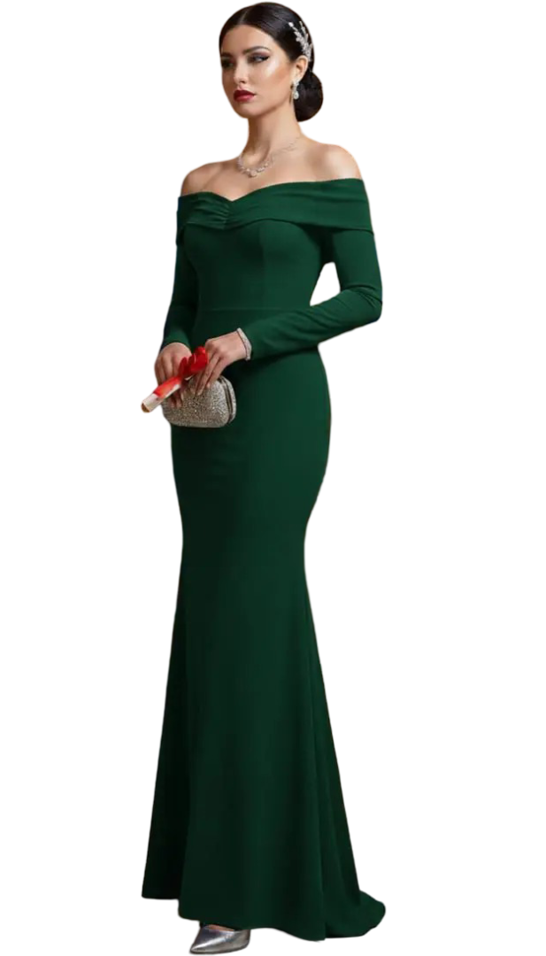 Vestido largo glam para gala - Ref: 60853 - 180
