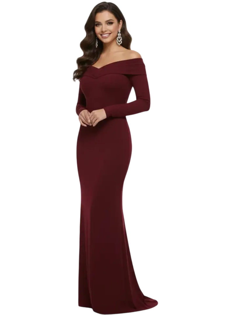 Vestido largo glam para gala - Ref: 60853 - 180