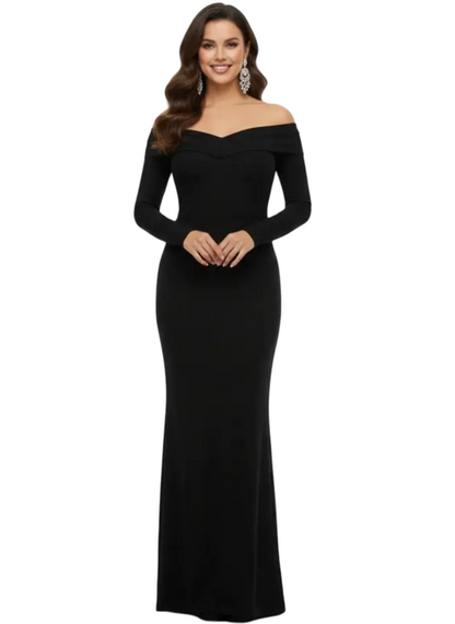 Vestido largo glam para gala - Ref: 60853 - 180