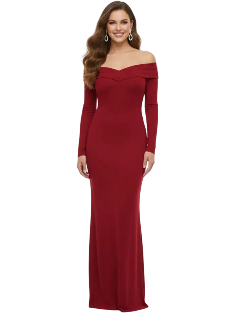 Vestido largo glam para gala - Ref: 60853 - 180
