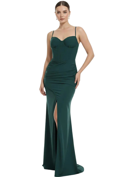 Vestido largo glam para evento de noche - Ref: K60669-230