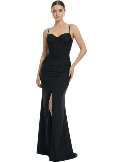 Vestido largo glam para evento de noche - Ref: K60669-230