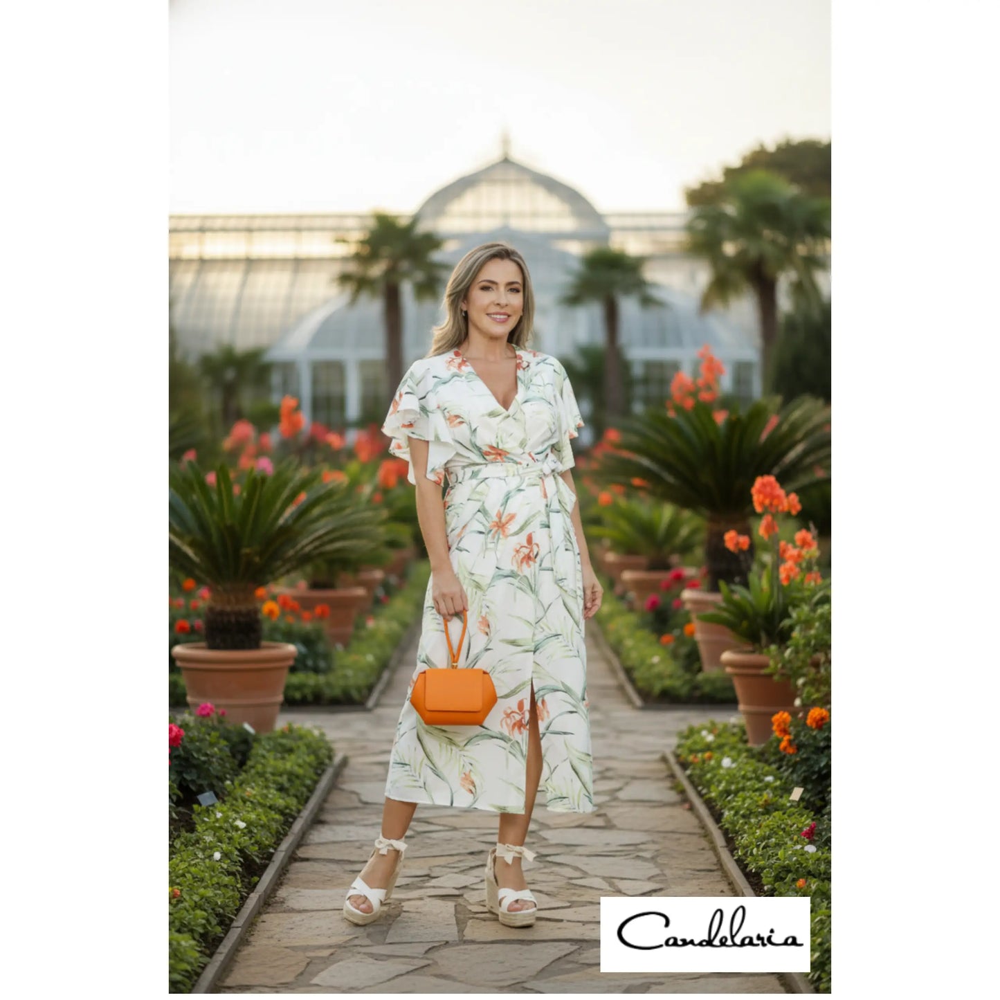 Vestido elegante para brunch o eventos de día