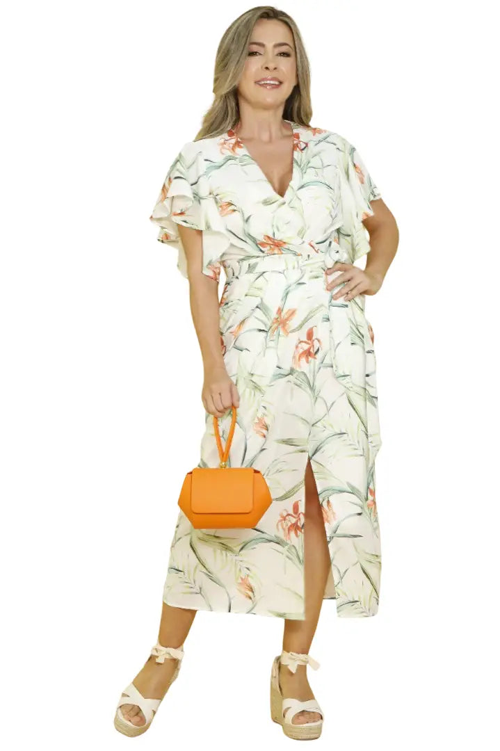 Vestido elegante para brunch o eventos de día