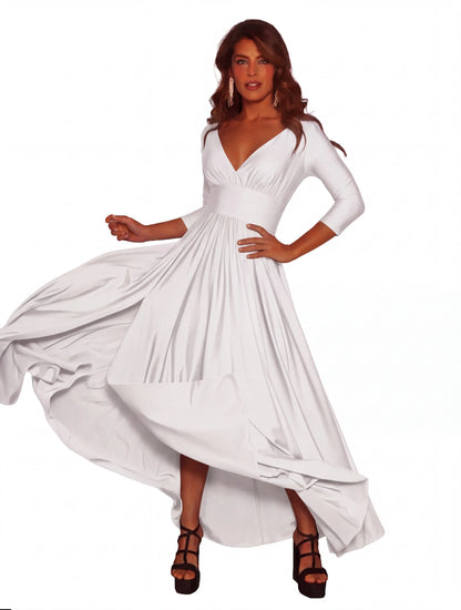 Vestido glam largo estilo chic nocturno - Ref: 8234-360