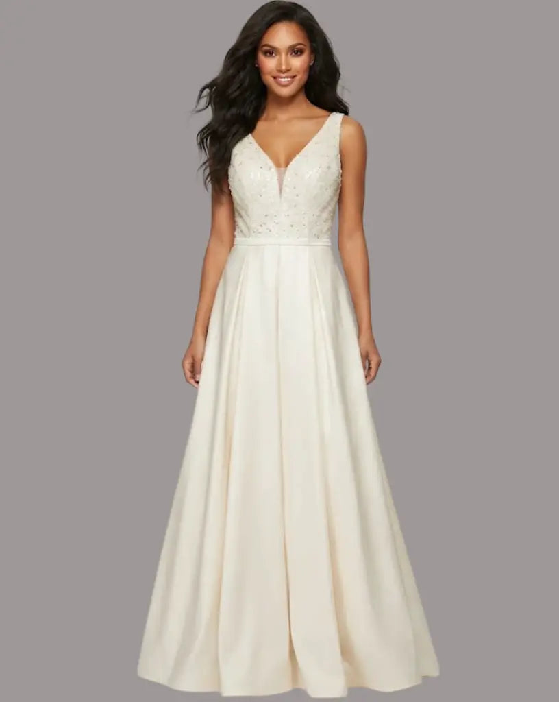 Vestido juvenil para grados solemnes - Ref: N006-280