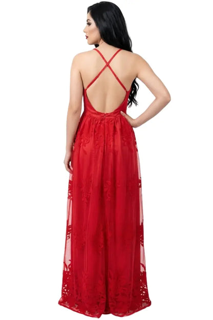 Vestido largo ajustado - Ref: LD3452-200