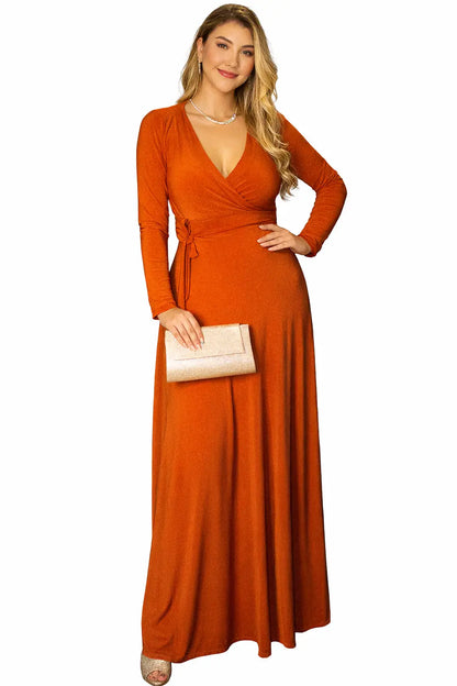 Vestido largo glam sofisticado - Ref: K60847-180