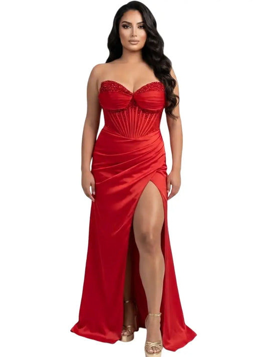 Vestido largo elegante sensual - Ref: N180-470