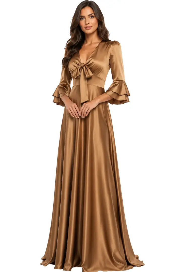 Vestido largo formal - Ref: BENDECIDA-250