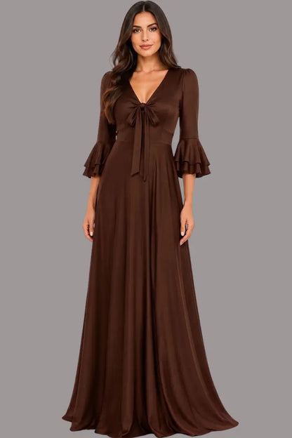 Vestido largo formal - Ref: BENDECIDA-250