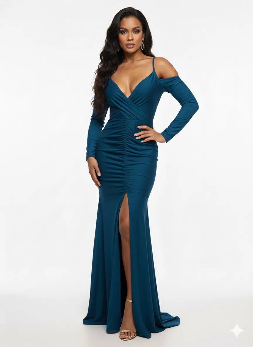 Vestido largo glam mujer - Patricia