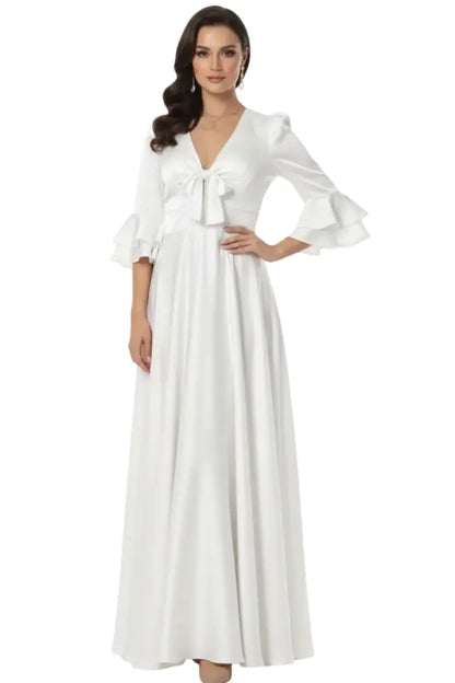 Vestido largo glam para celebración especial