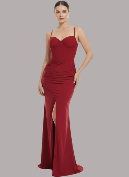 Vestido largo glam para evento de noche - Ref: K60669-230