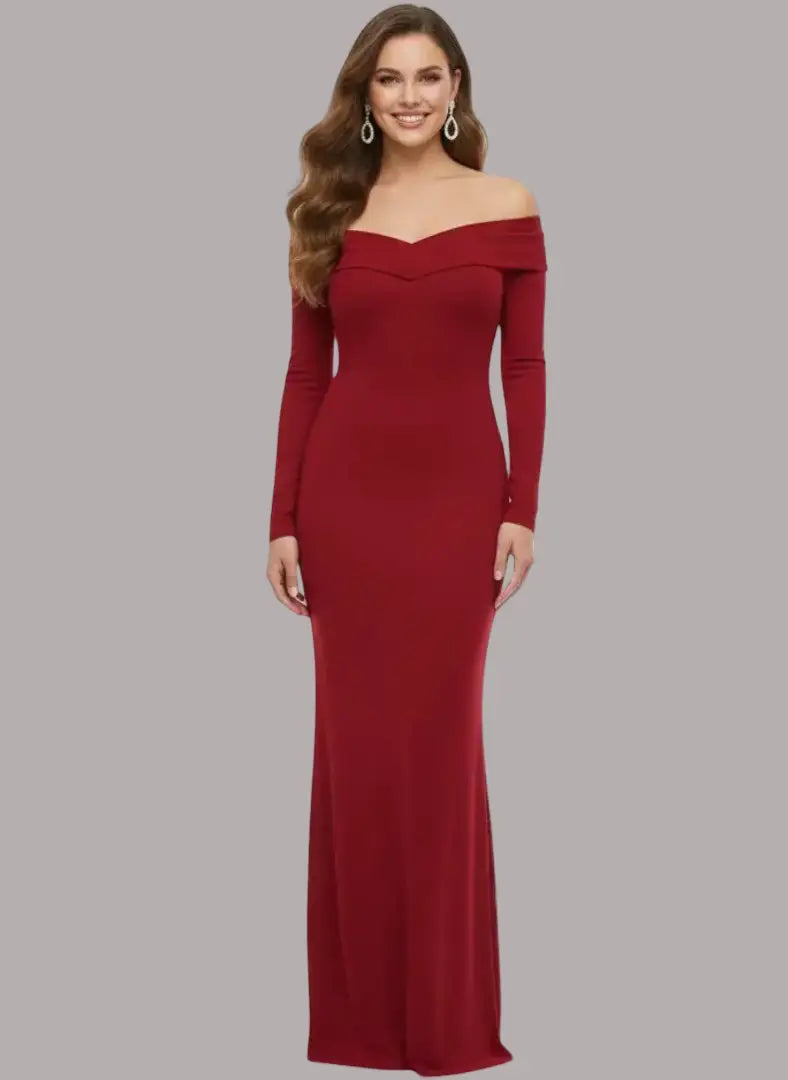 Vestido largo glam para gala - Ref: 60853 - 180