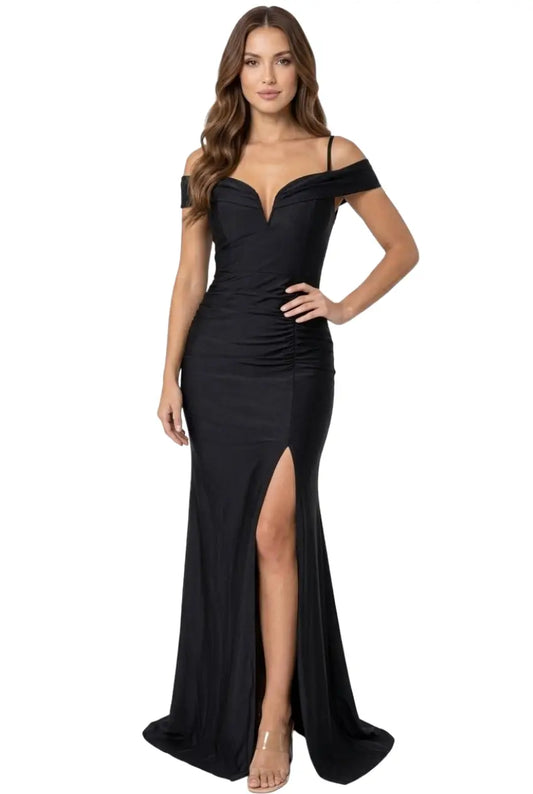 Vestido largo glam para ocasión formal - Ref: K60666-250