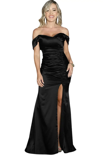 Vestido largo glam silueta definida - Ref: 5193-360