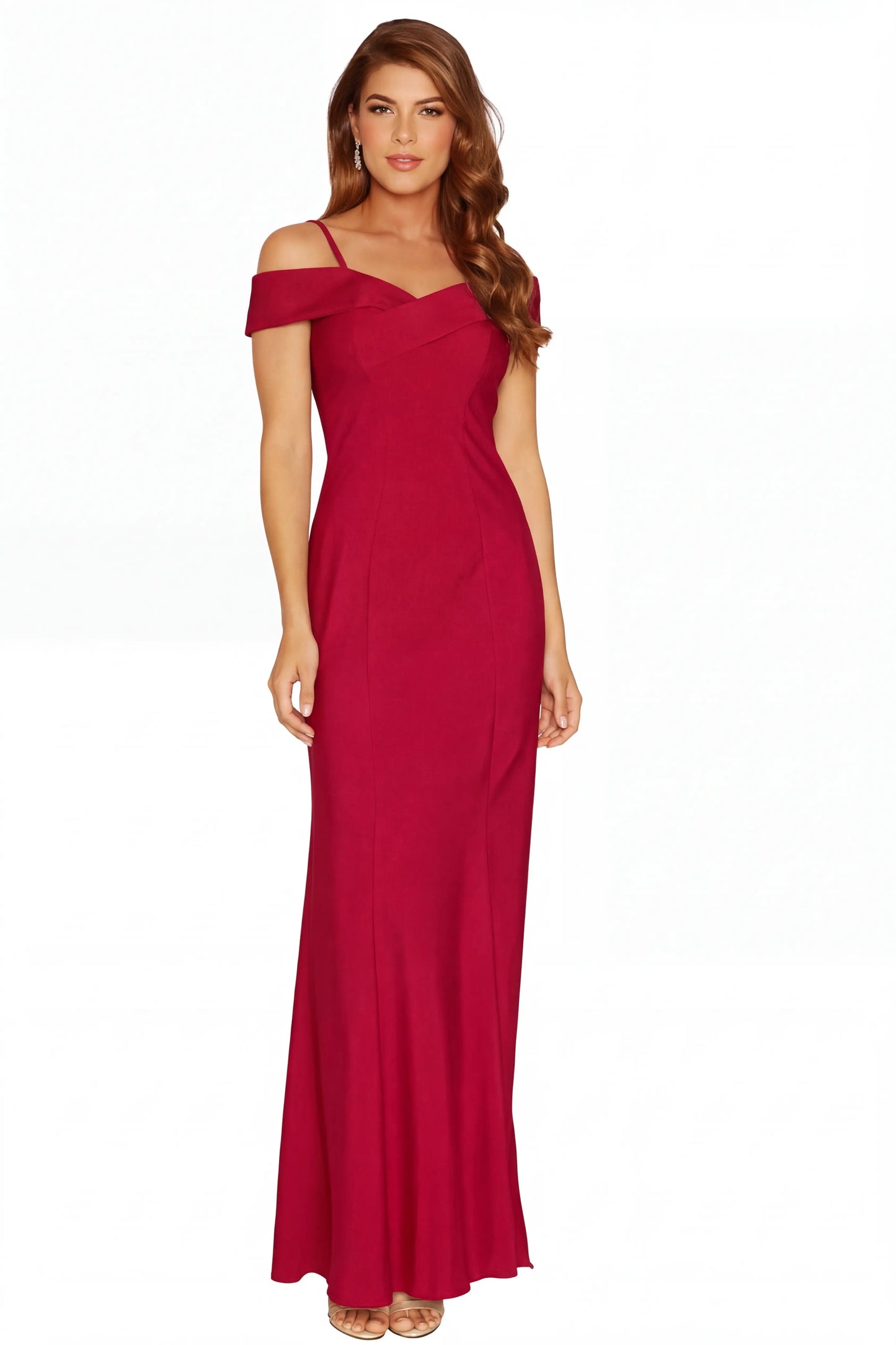 Vestido largo glam silueta estilizada - Ref: K89906-200