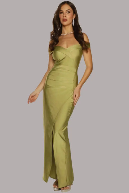 Vestido largo glam sofisticado - Ref: C08749-260