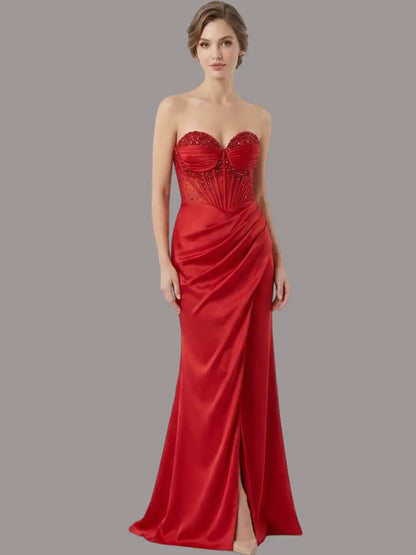 Vestido rojo pasión - Ref: N180-470