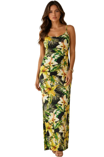 Vestido tropicales para almuerzos al aire libre - Ref: HMD14041SR887-11