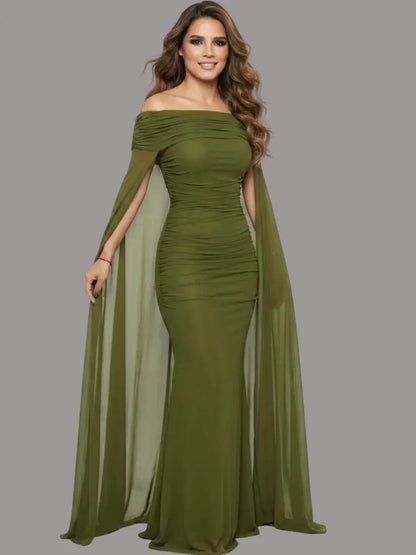Vestido verde oliva - Ref: SMD2197HP-280