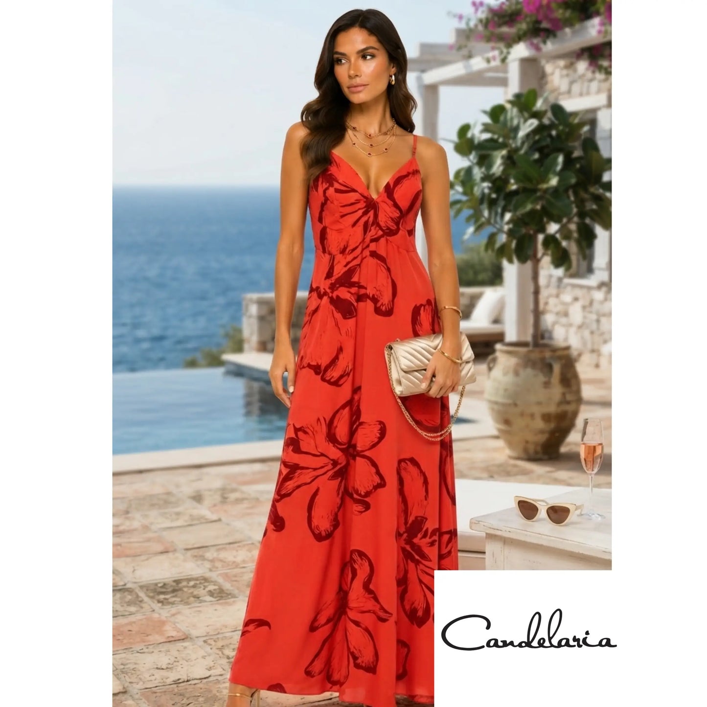 Vestido llamativos para fiestas en haciendas - Ref: 13502-130