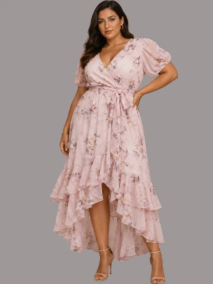 Vestido matrimonio campestre plus - Ref: 7310-230