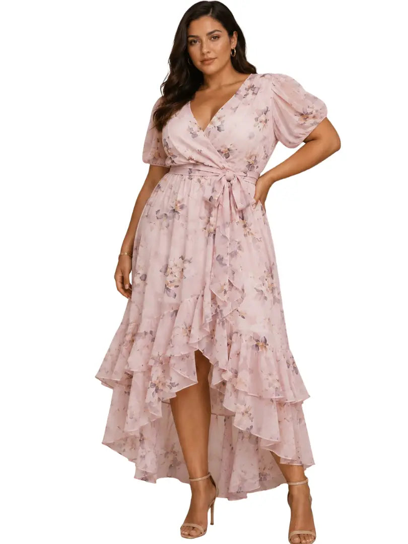 Vestido matrimonio campestre plus - Ref: 7310-230