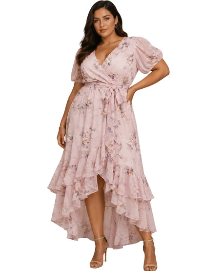 Vestido matrimonio campestre plus - Ref: 7310-230