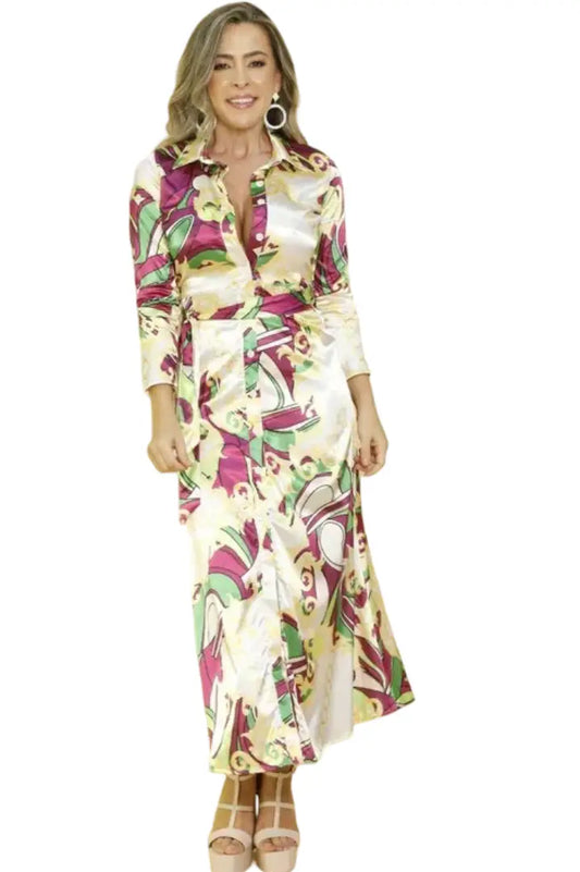 Vestido mujer casual elegante