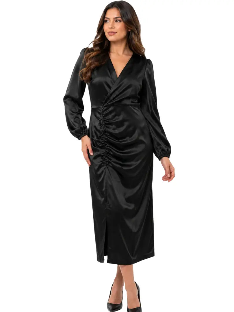 Vestido negro elegante - Ref: 3325-190