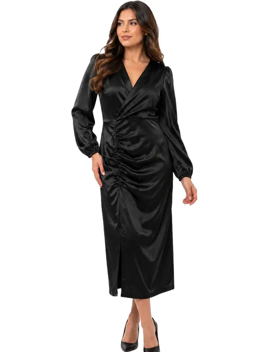 Vestido negro elegante - Ref: 3325-190
