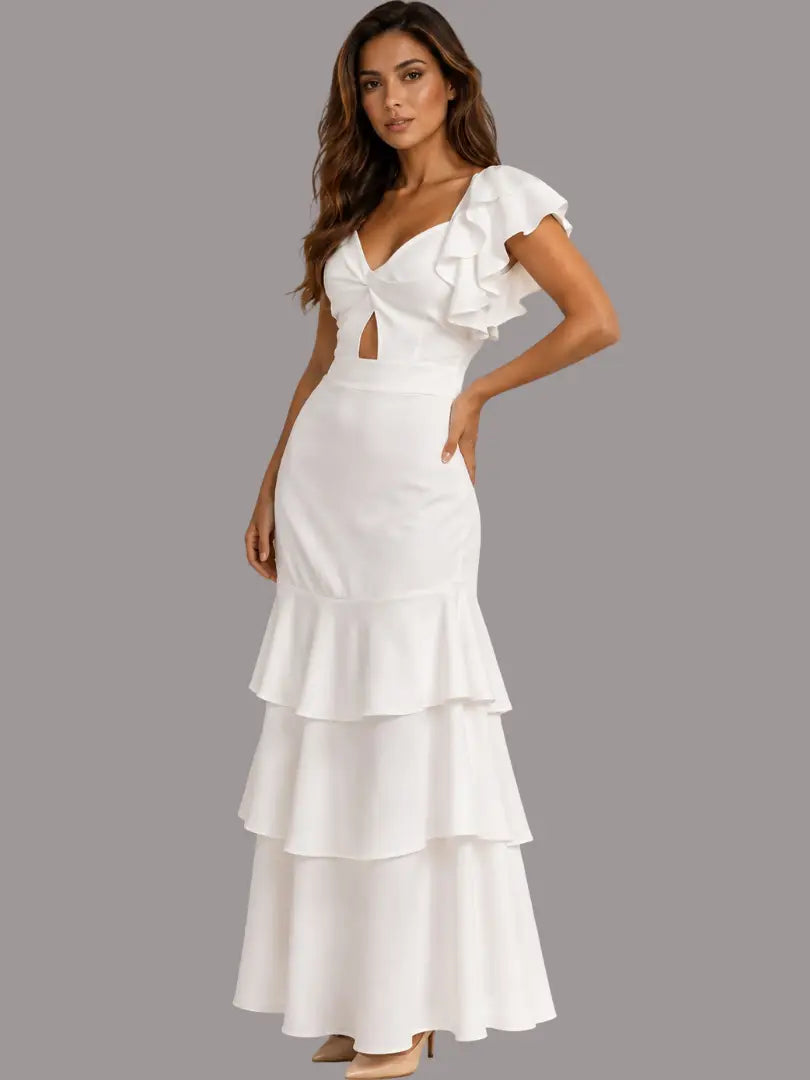 Vestido para bautizo - Ref: 13872-288
