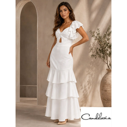 Vestido para bautizo - Ref: 13872-288