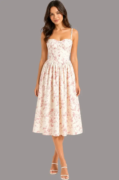 Vestido largo de moda fiesta de día - Ref: WH7270-250