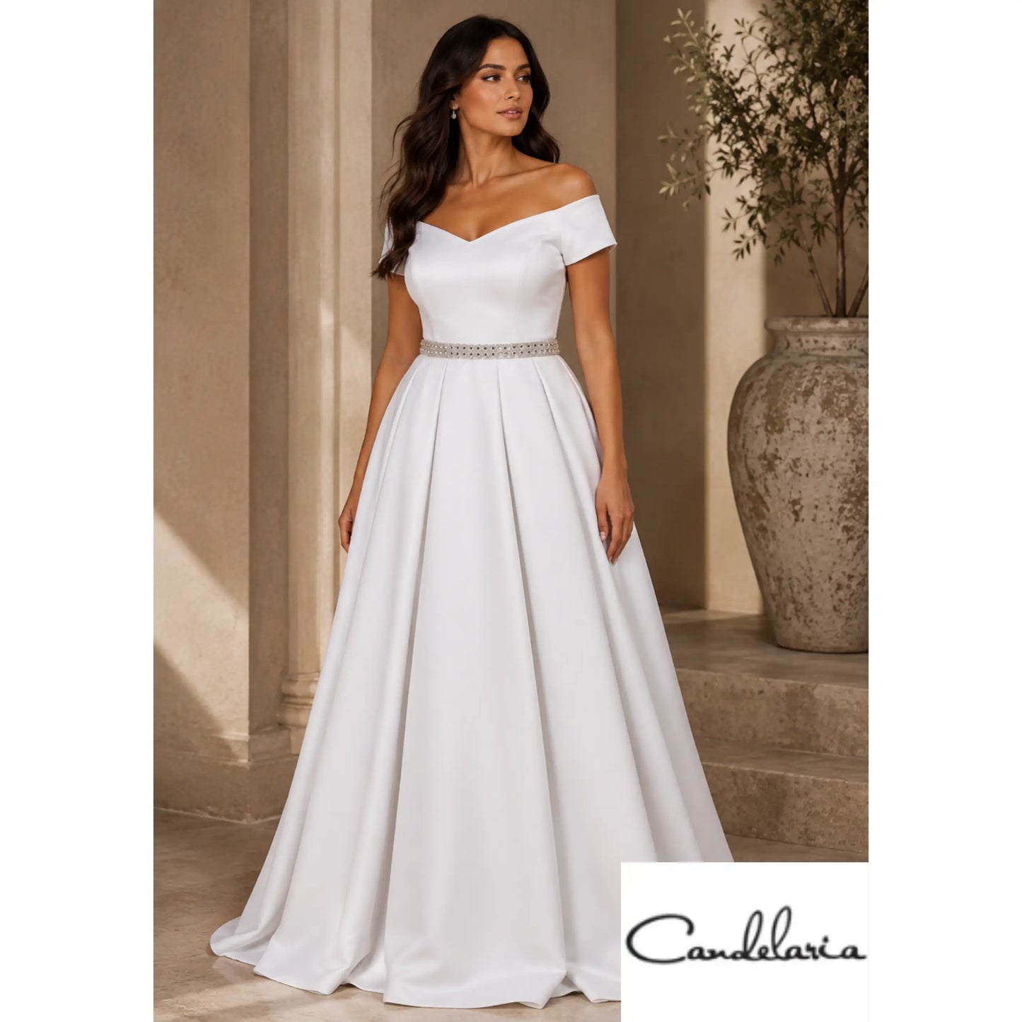 Vestido para fotos de compromiso - Ref: 8172-300