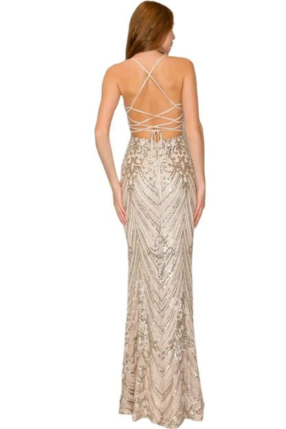 Vestido para grado de noche - Ref: CD30177-310
