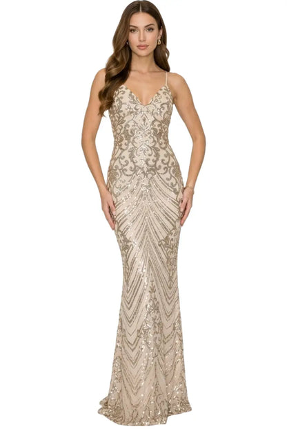 Vestido para grado de noche - Ref: CD30177-310